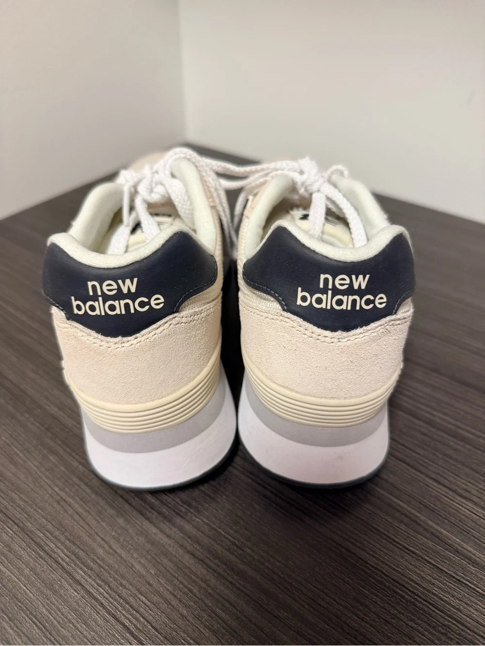 New Balance Beige and Cream Women's Casual Sneakers